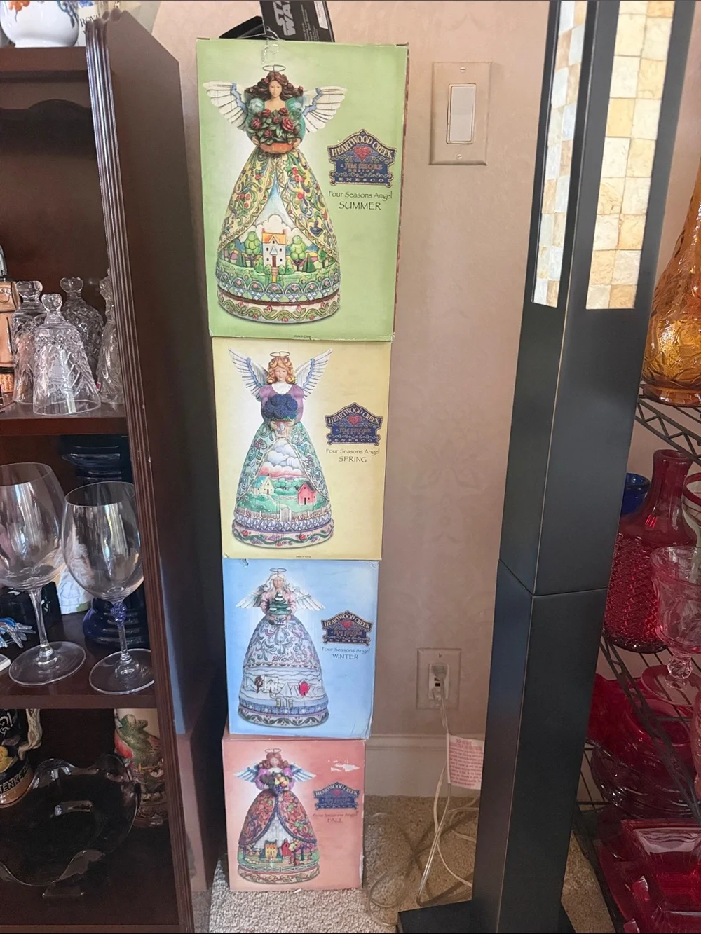 One Jim Shore four Seasons angels Collection, P price is for one .
